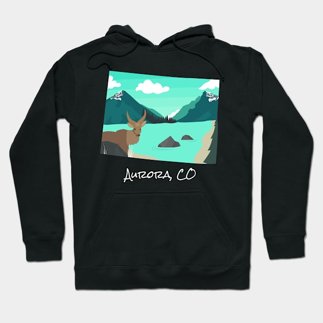 Aurora Colorado Hoodie by A Reel Keeper